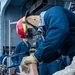 USS Ronald Reagan (CVN 76) Sailors conduct flooding response drill