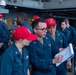 USS Ronald Reagan (CVN 76) Sailors conduct flooding response drill