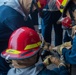 USS Ronald Reagan (CVN 76) Sailors conduct flooding response drill