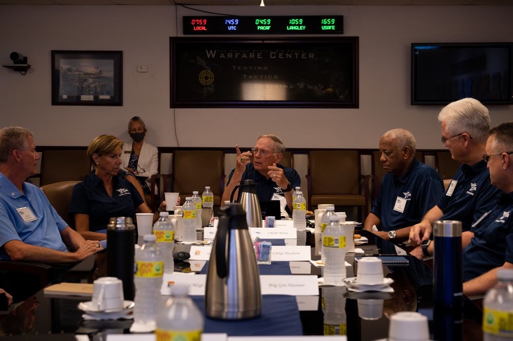 AFA Legends visits Nellis AFB