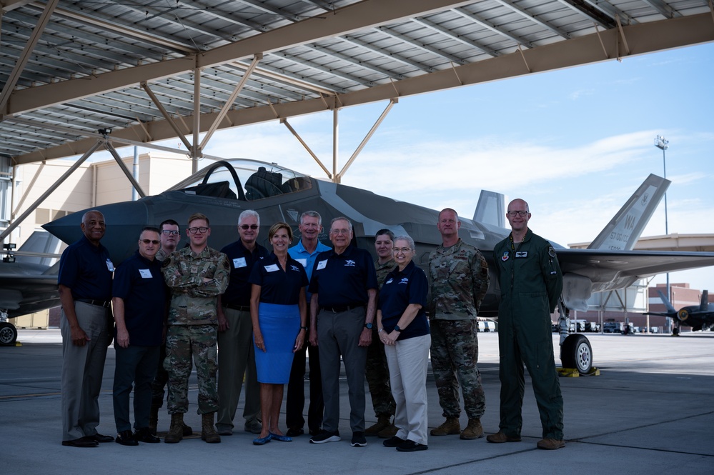 AFA Legends visits Nellis AFB