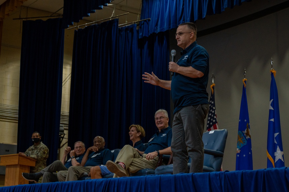 AFA Legends visits Nellis AFB