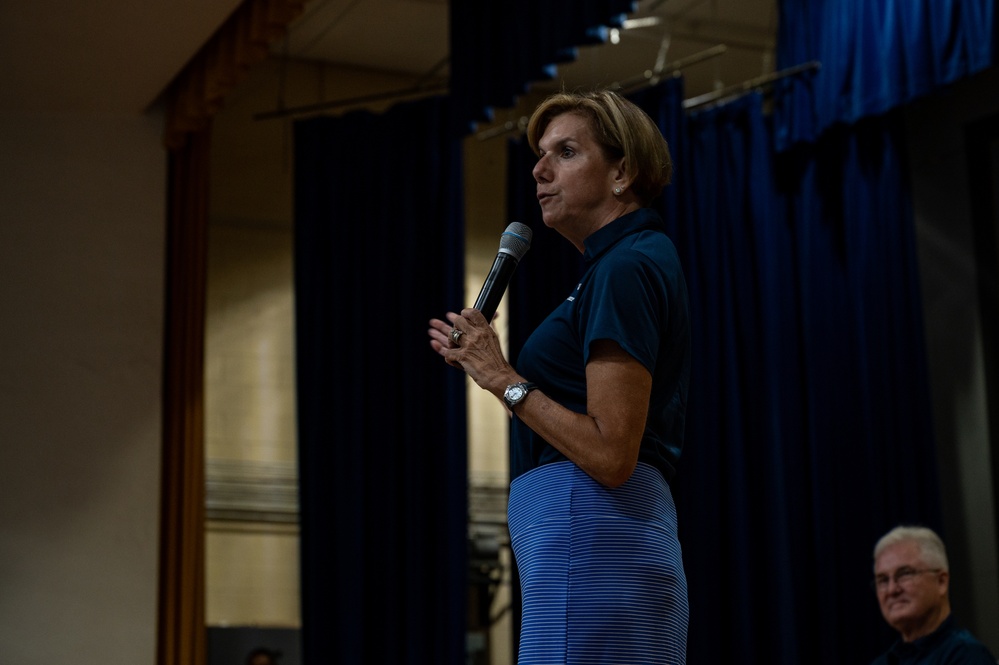 AFA Legends visits Nellis AFB