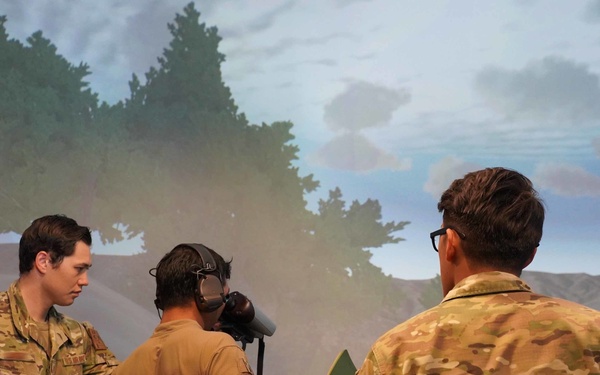 1SFG(A) Green Berets and 604th ASOS TACPS conduct JTAC training