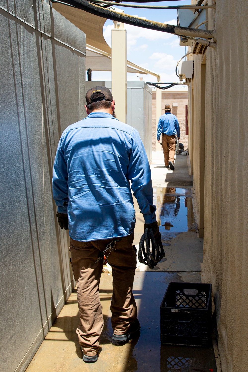 HVAC section maintains air-cooling systems on MCAGCC