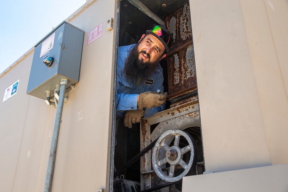 HVAC section maintains air-cooling systems on MCAGCC