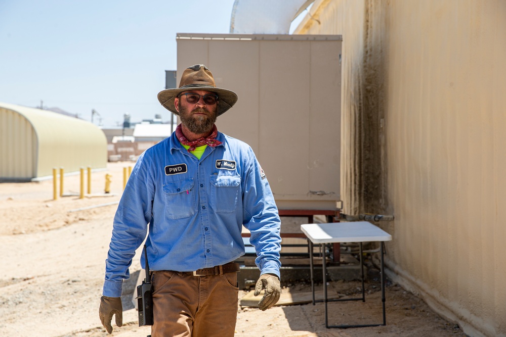 HVAC section maintains air-cooling systems on MCAGCC