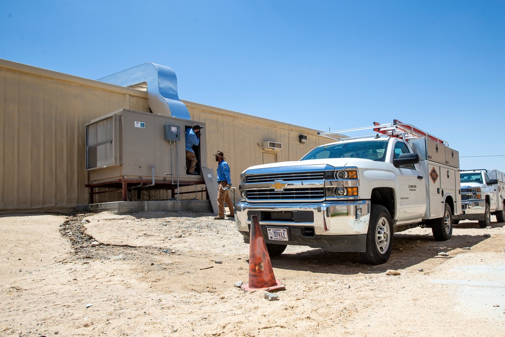 HVAC section maintains air-cooling systems on MCAGCC