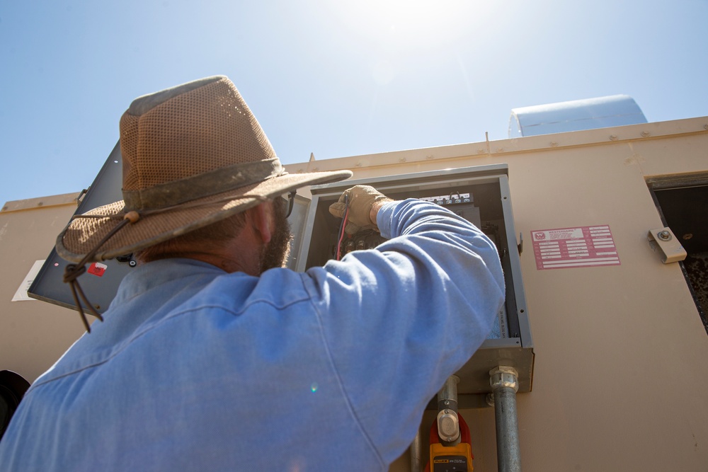 HVAC section maintains air-cooling systems on MCAGCC