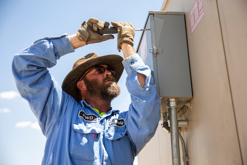 HVAC section maintains air-cooling systems on MCAGCC