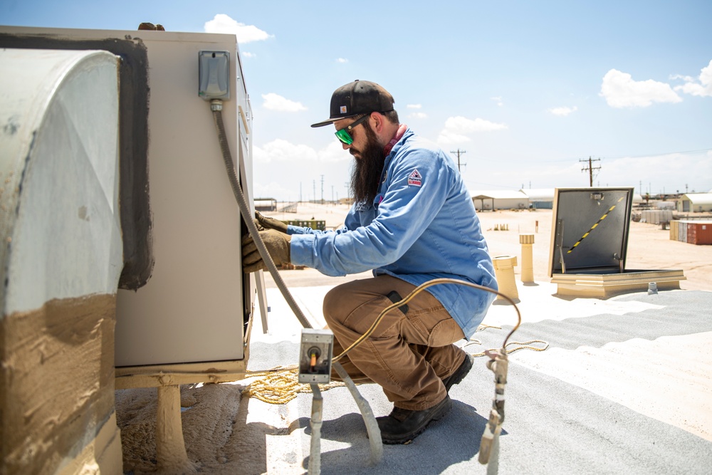 HVAC section maintains air-cooling systems on MCAGCC