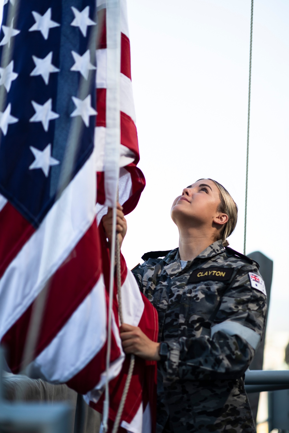 Faces of RIMPAC - Seaman Chelsea Clayton - Royal Australian Navy