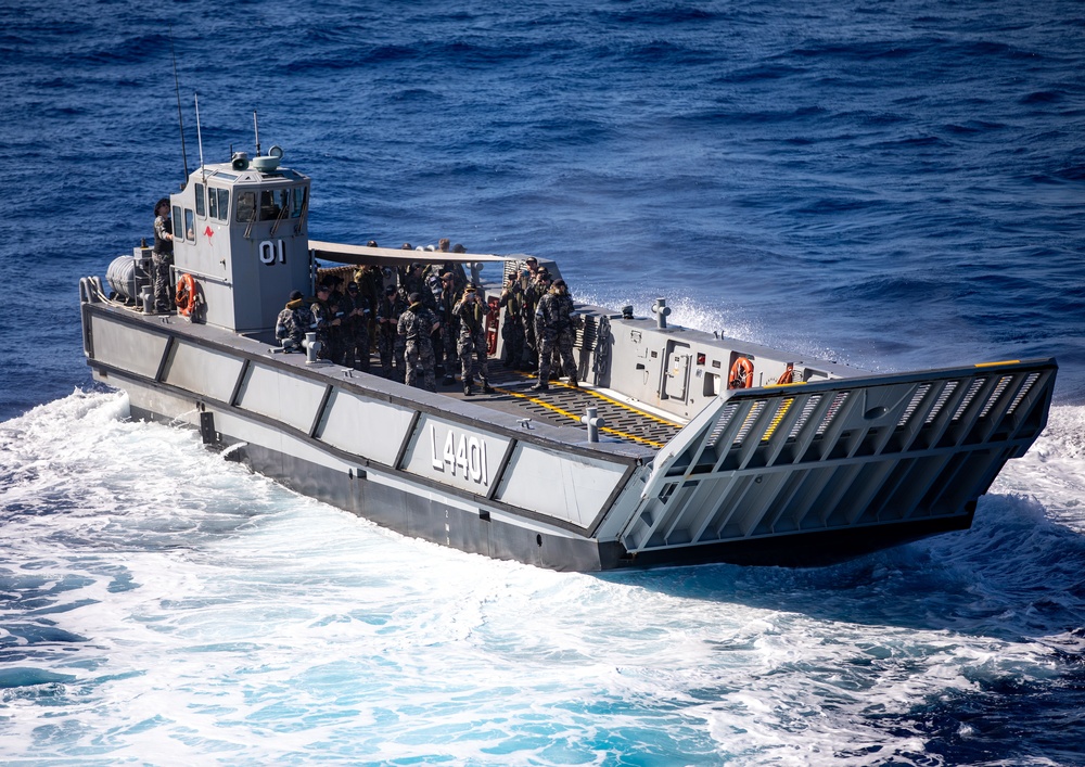 HMAS Canberra Landing Craft Rides