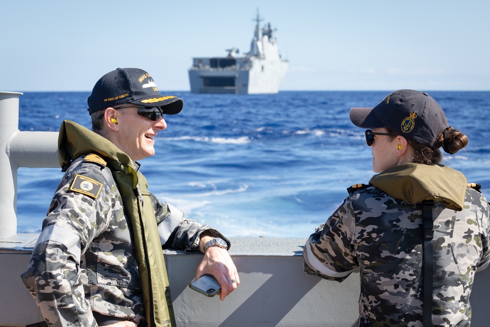 HMAS Canberra Landing Craft Rides