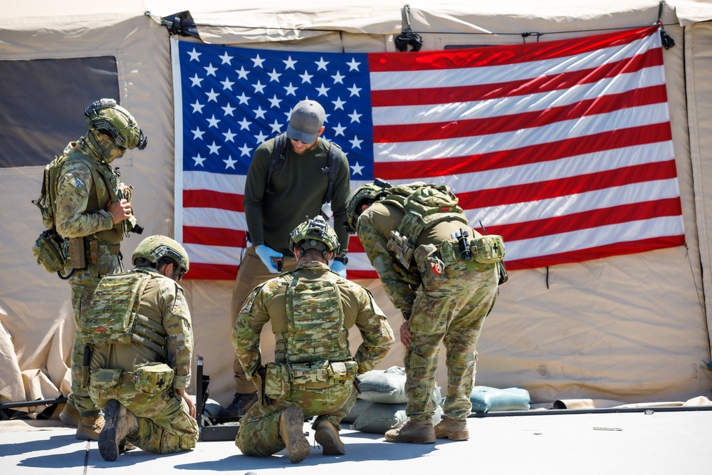 Improvised Explosive Device Training Scenario during RIMPAC 2022 Southern California