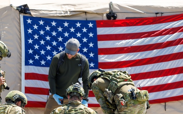 Improvised Explosive Device Training Scenario during RIMPAC 2022 Southern California