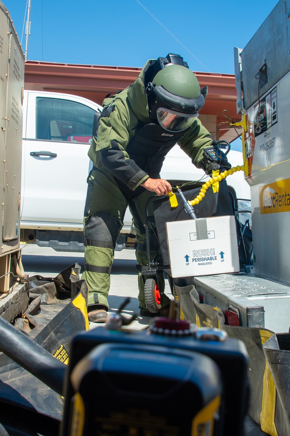 Improvised Explosive Device Training Scenario during RIMPAC 2022 Southern California