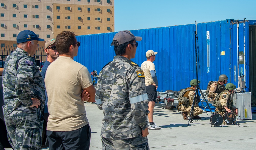 Improvised Explosive Device Training Scenario during RIMPAC 2022 Southern California