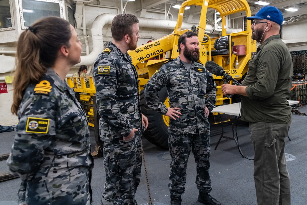 RIMPAC 2022 Media Embark aboard USS Portland