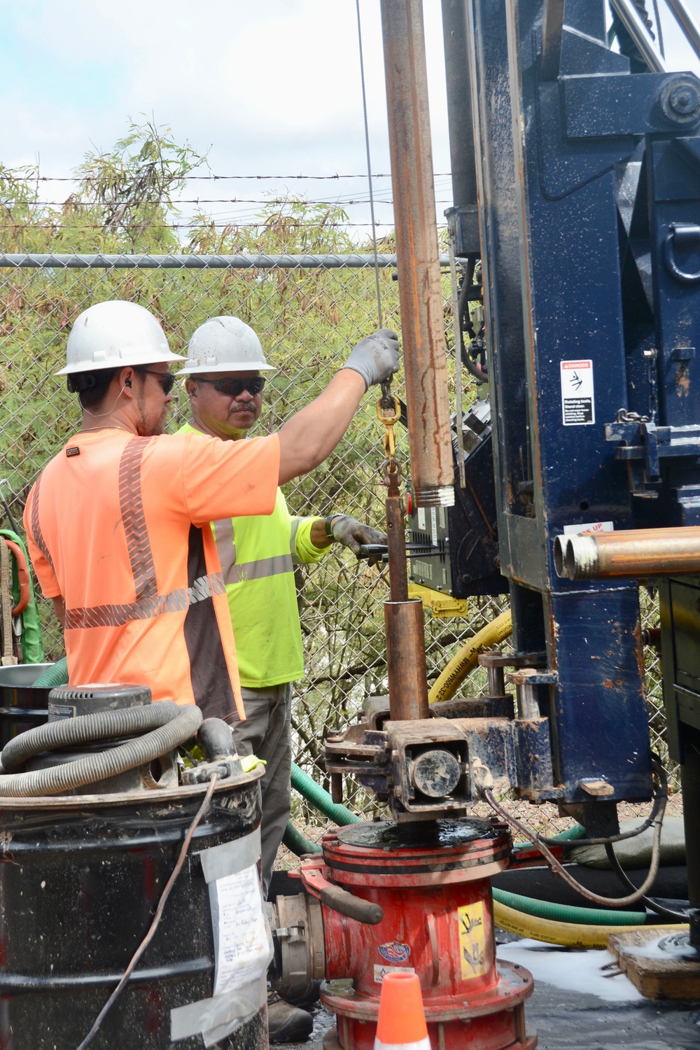 Navy Installs New Groundwater Monitoring Wells Around Red Hill