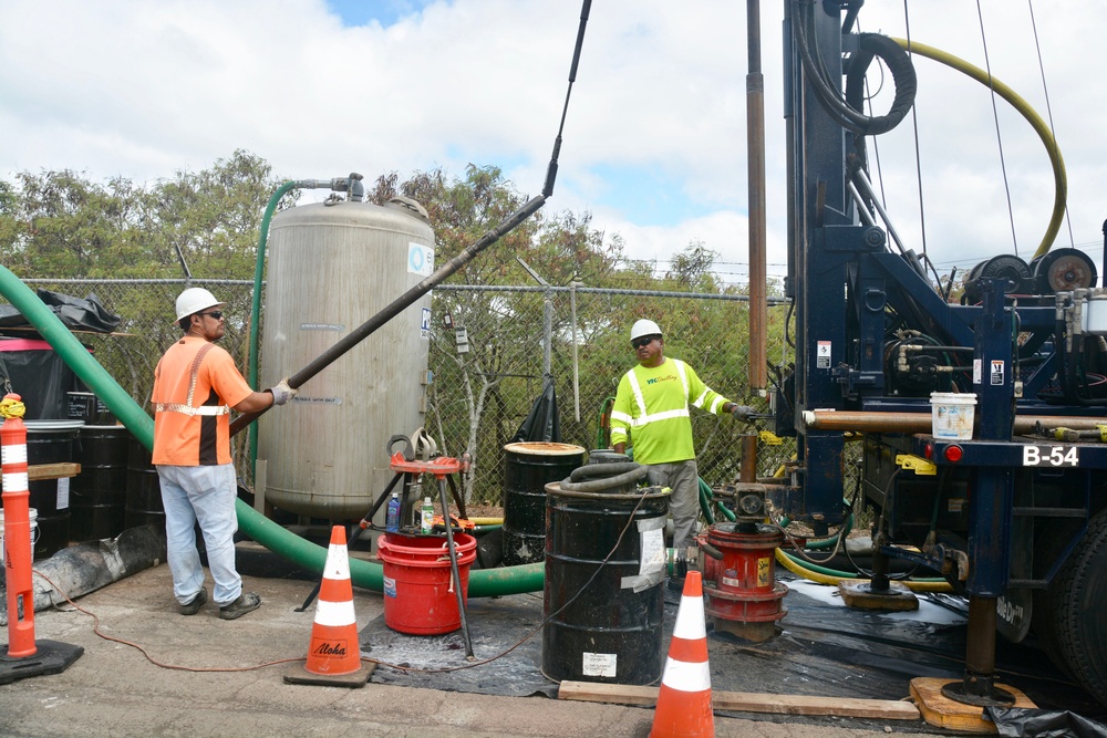 Navy Installs New Groundwater Monitoring Wells Around Red Hill