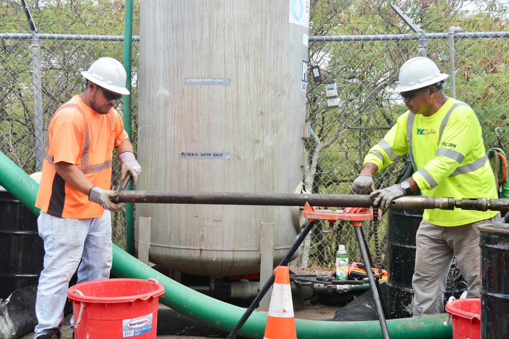 Navy Installs New Groundwater Monitoring Wells Around Red Hill