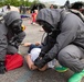 US Soldiers conduct decontamination operations