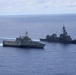 USS Jackson sails alongside JMSDF JS Kirisame