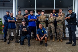 US Joint Forces and Palauan Law Enforcement practice Boarding Drills on the PSS Kedam | Task Force Koa Moana 22