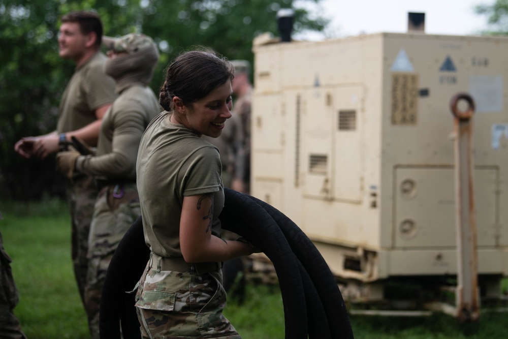 Red Devils host water purification training event