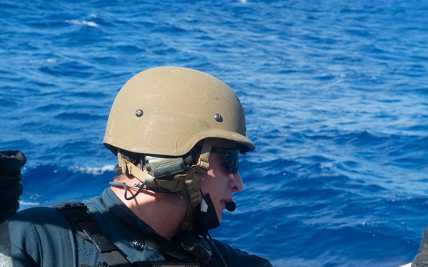 VBSS Drills Aboard USS Sampson