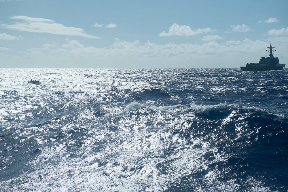 VBSS Drills Aboard USS Sampson