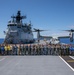 VMM-363 and HMAS Canberra aviation department group photo