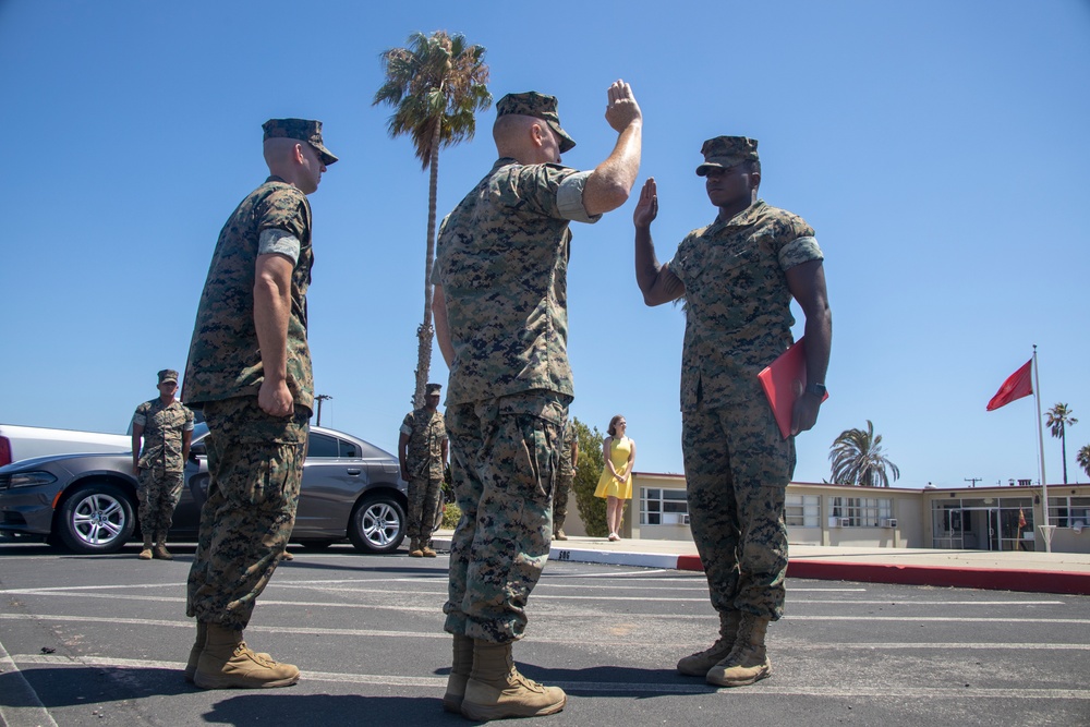 Cpl Joshua Jacobs Reenlistment