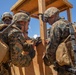 3rd LSB Engineer Support Platoon Marines fortify defensive position