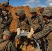 3rd LSB Engineer Support Platoon Marines fortify defensive position
