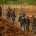 3rd LSB Engineer Support Platoon Marines fortify defensive position