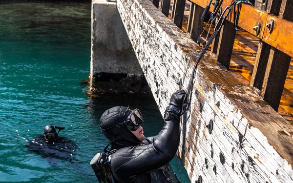 Croatian VSS train with U.S. Navy SEALs