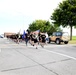 Run on Chièvres Air Base towards city hall of Chièvres, Belgium on June 22