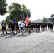 Run on Chièvres Air Base towards city hall of Chièvres, Belgium on June 22