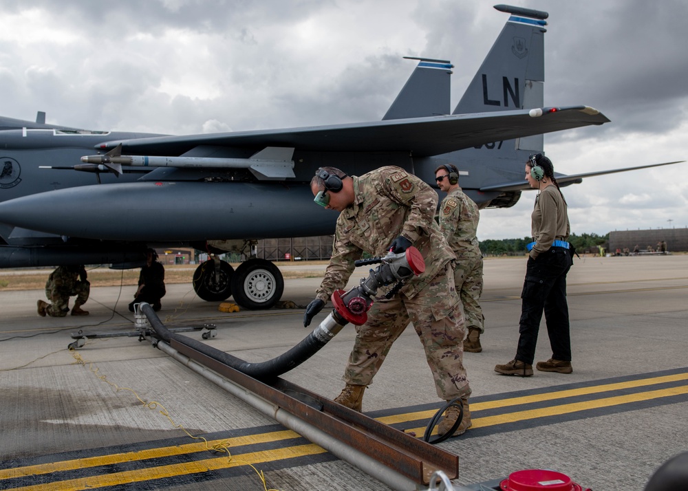 435th hot-pit training