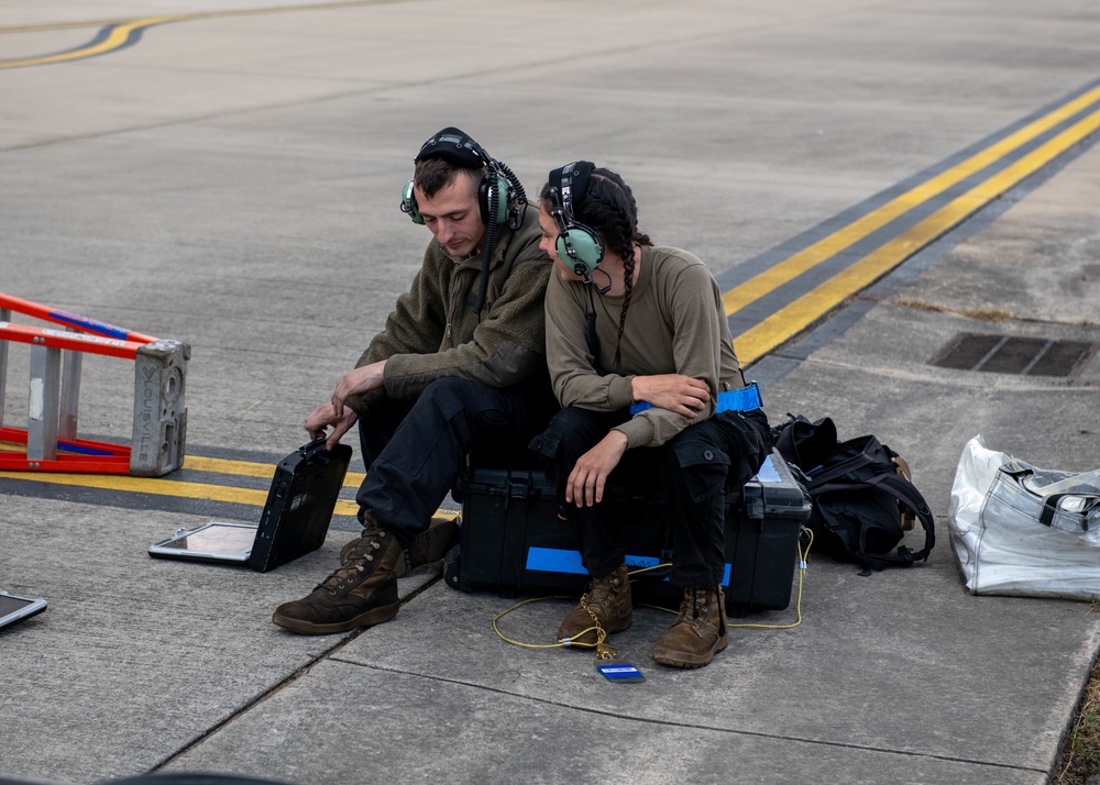 435th hot-pit training