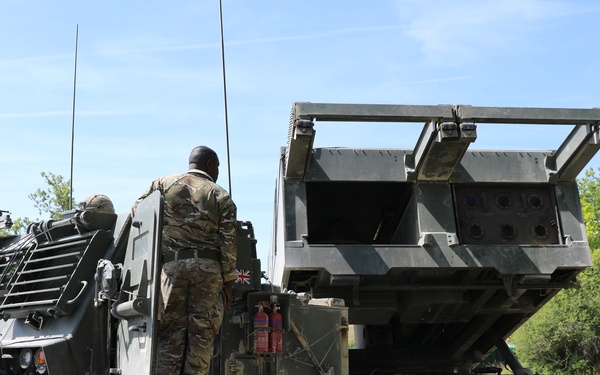 UK MLRS participate in DF-22