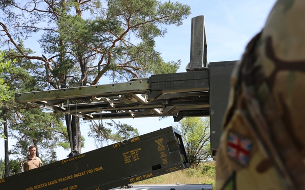 UK MLRS participate in DF-22