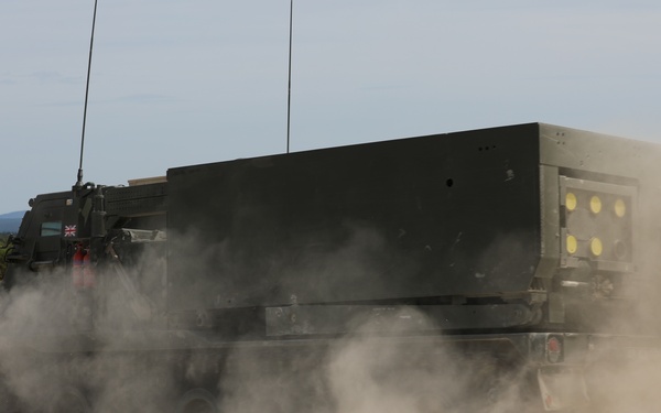 UK MLRS participate in DF-22