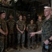The 19th Sergeant Major of the Marine Corps visits 2d Marine Division