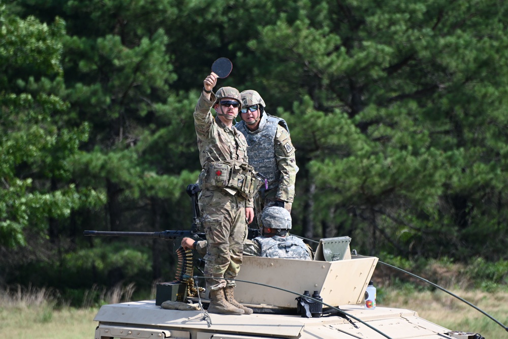 Fort Dix – 333rd MP BDE – Range 40 - M2HB, Firing Table II - 25 July 2022