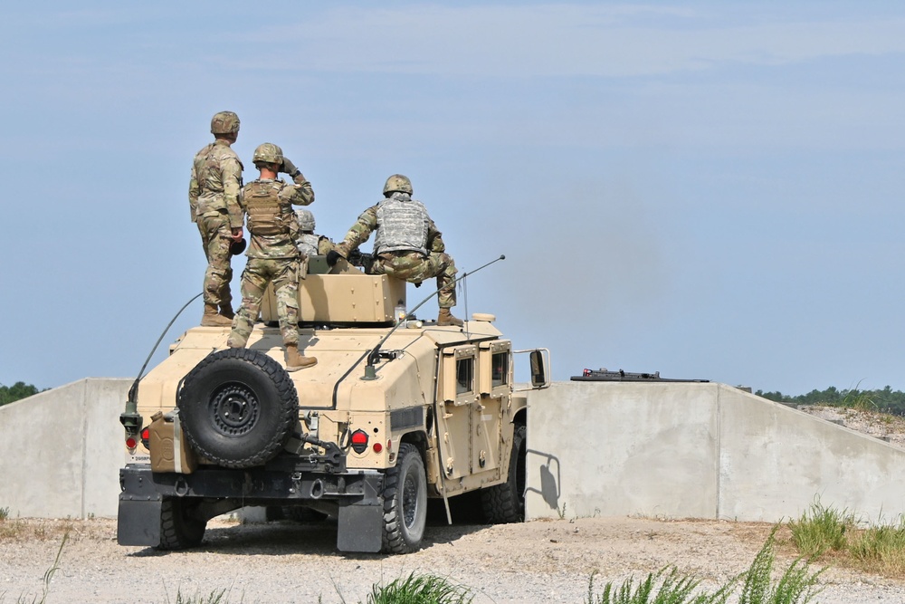 Fort Dix – 333rd MP BDE – Range 40 - M2HB, Firing Table II - 25 July 2022