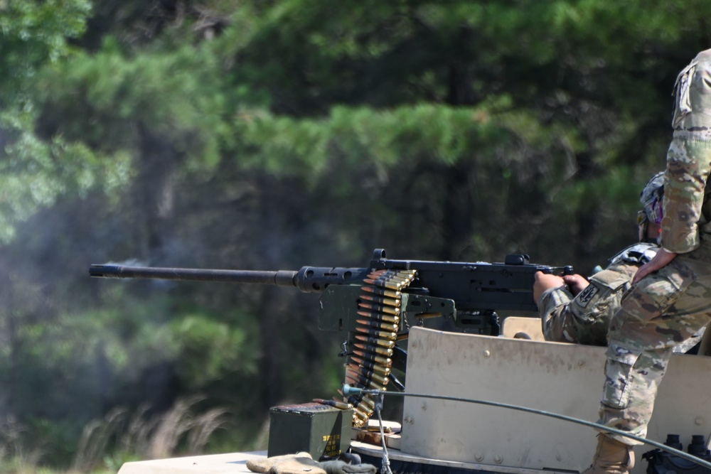 Fort Dix – 333rd MP BDE – Range 40 - M2HB, Firing Table II - 25 July 2022