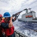 Benfold Conducts Replenishment-At-Sea